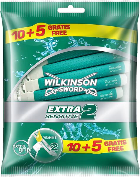 Wilkinson Sword Extra 2 Sensitive Paquete De 15 Rasoirs Jetables