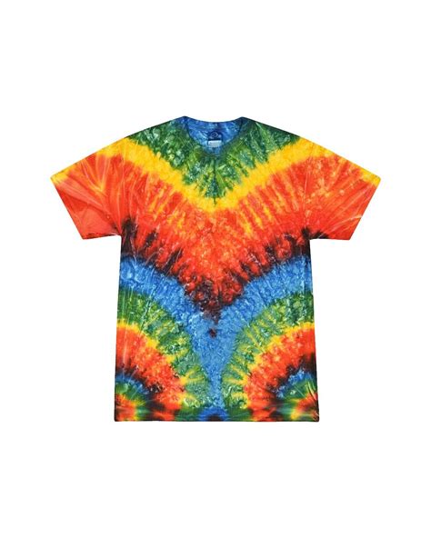 Colortone 1000 Multi Color Tie Dyed T Shirt