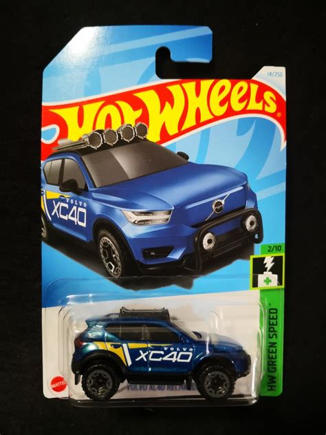 Hot Wheels Volvo XC Recharge Blue Hobbies Toys Toys Games On Carousell