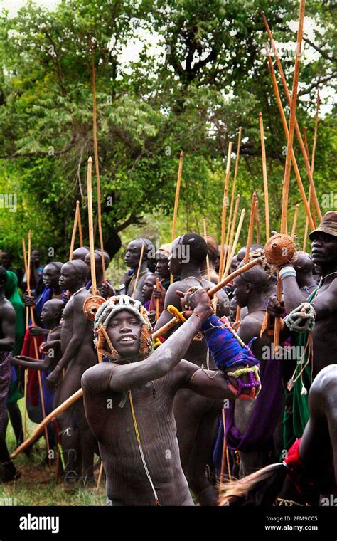 Stick Fighting Was Banned In Ethiopia In But It Has Continued