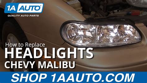 How To Change Headlight On Malibu