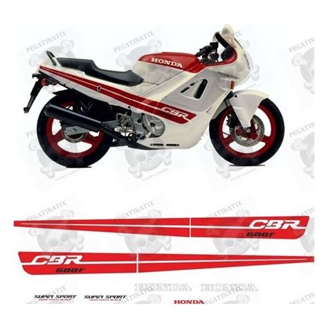 Decals Honda Cbr 600f Year 1988