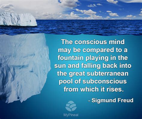 The Conscious Mind May Be Compared To A Fountain Playing In The Sun And