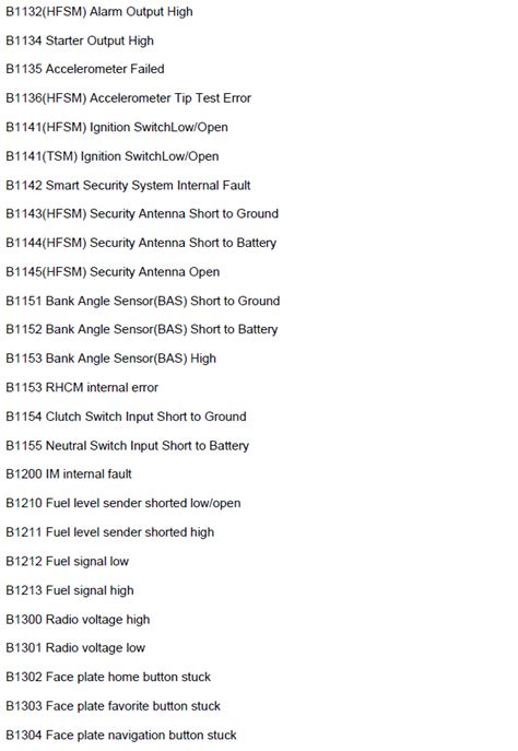 Harley Fault Codes Updated To Include ABS Page Harley