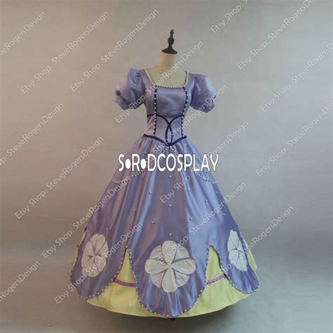 Sofia the First Princess Cosplay Costume Adult Women Sofia - Etsy