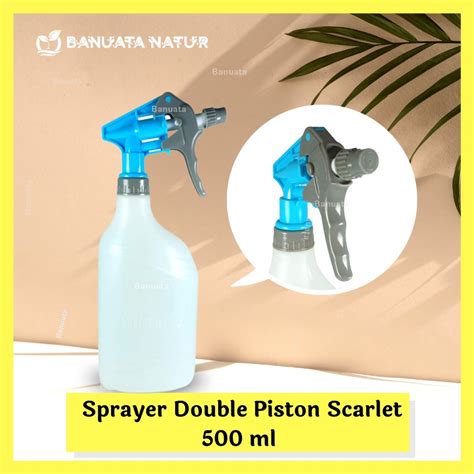 Jual Sprayer Double Piston Semprotan Tanaman Ml Merek Scarlet