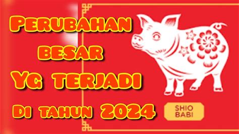 SHIO BABI Perubahan BESAR Yg Terjadi Di Th 2024 Shiobabi