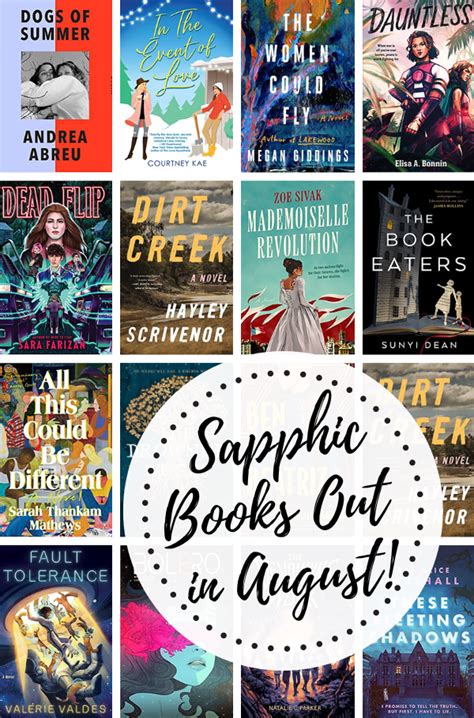 44 Bi And Lesbian Books Out In August 2022 The Lesbrary