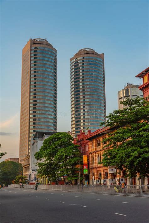 Colombo Sri Lanka January Colonial Buildings In The