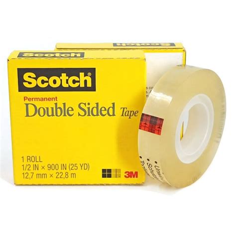 M Scotch Double Sided Adhesive Tape M Scotch Tape