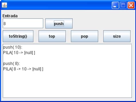 Memoria Dinámica en Java Pila estructura de datos LIFO RDebug