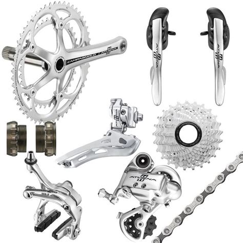 Campagnolo Athena 11 Speed Silver Alloy Groupset Athena Alloy Real Steel