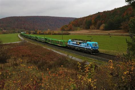 Rtb Cargo Siemens Vectron Lok Spitze Mit Dem H Dlmayr Autozug