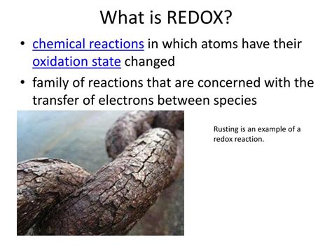 Ppt Redox Reactions Powerpoint Presentation Free Download Id1952228