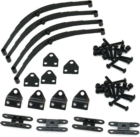 Mohero Steel Leaf Springs Set Highlift Chassis Leaf Spring Suspension Set For 1 10