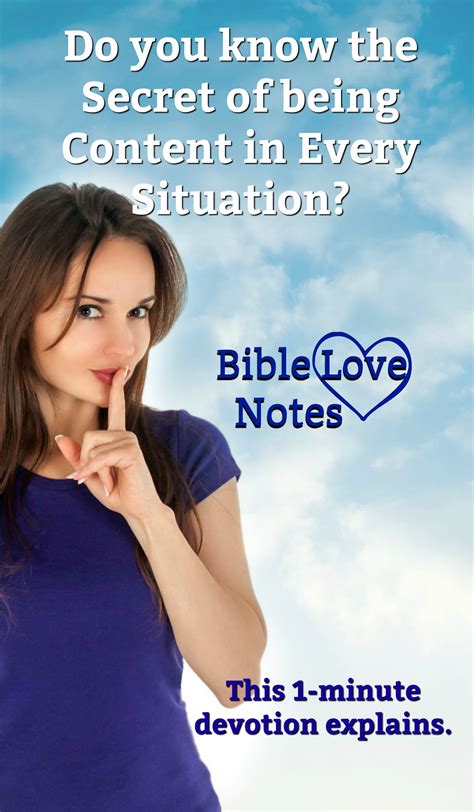 Bible Love Notes: Secret Strength - Philippians 4:12-13