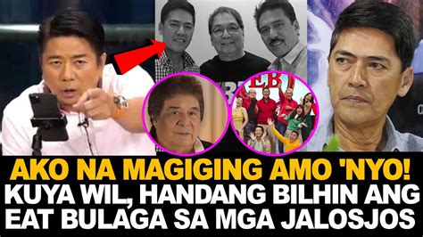 Willie Revillame Gustong Bilhin Ang Prangkisa Ng Eat Bulaga Sa Mga