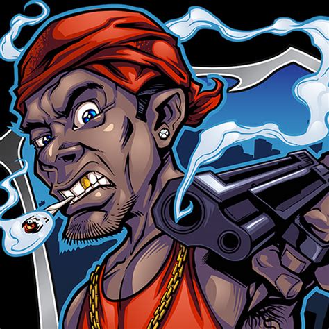 Gangster Mascot Illustration Flyland Designs Freelance Illustration