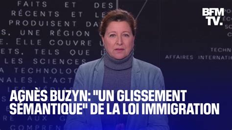 L Interview De L Ancienne Ministre De La Sant Agn S Buzyn En Int Gralit