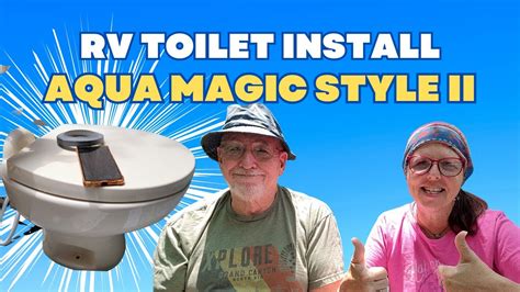 Thetford Aqua Magic Ii Rv Toilet Install Youtube