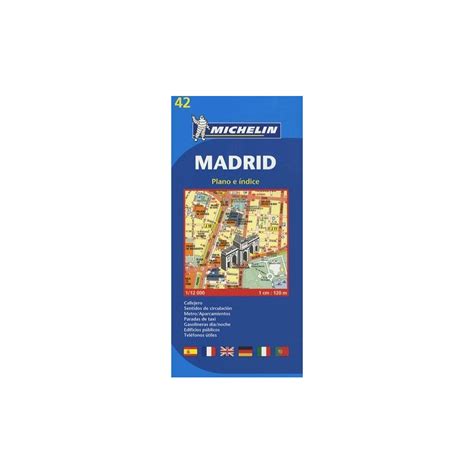 Achat Plan Ville Madrid Michelin