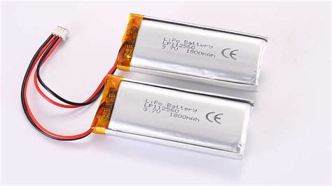 LiPo Battery LP112560 2P 3 7V 1800mAh 6 66Wh With Protection Circuit