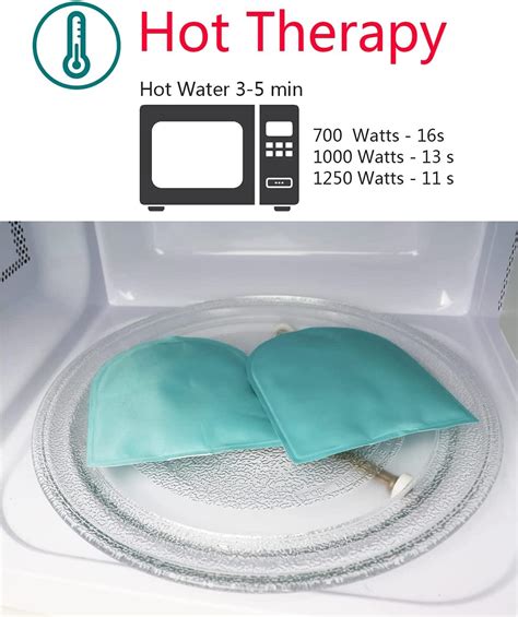 Hot Cold Hand Therapy Gloves Ice Pack For Pain Relief Microwavable Freezable Arthritis