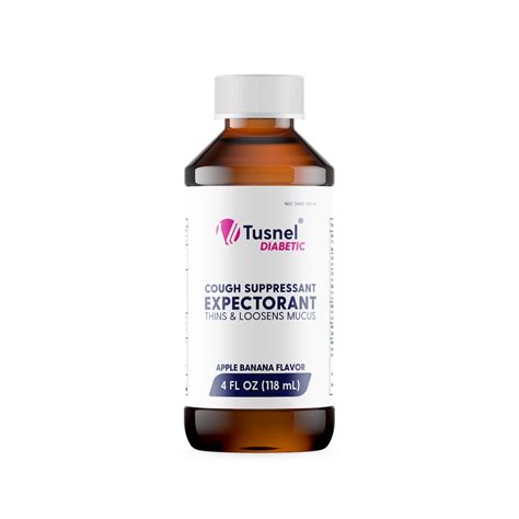 Tusnel Diabetic 4oz 24 Llorens Pharmaceutical