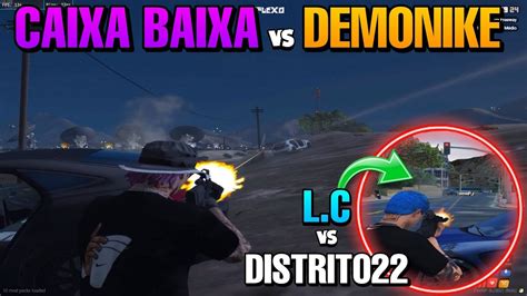 TRETA DE PISTA L C X DISTRITO22 TRETA RAPIDA DEMONIKE X CAIXA BAIXA