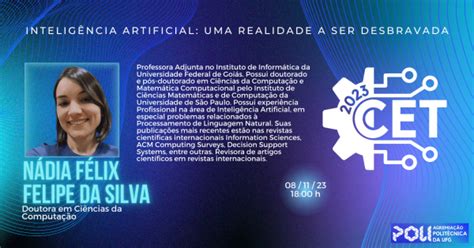 Intelig Ncia Artificial Uma Realidade A Ser Desbravada Em Goi Nia Sympla