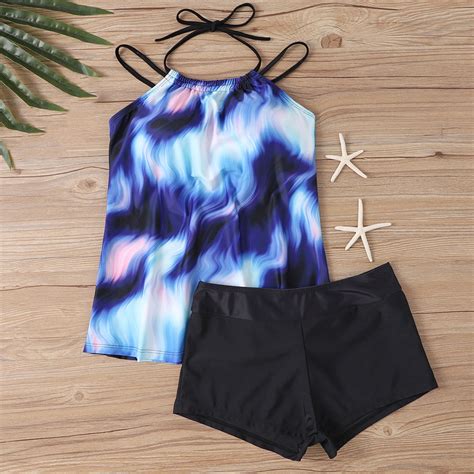 Runfenguu Swimsuit Bikini Boho Swimsuits For Womenwomen S Printing Fashion Soft Adjustable