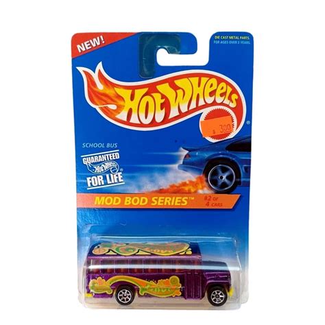 Hot Wheels School Bus Mod Bod Series Picclick Uk