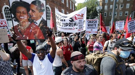 ‘unite The Right Rally White Nationalists Dwarfed By Crowds Of