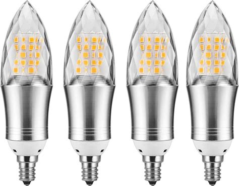 Edearkar W E Corn Bulbs Candelabra Light Bulbs Pack W Led