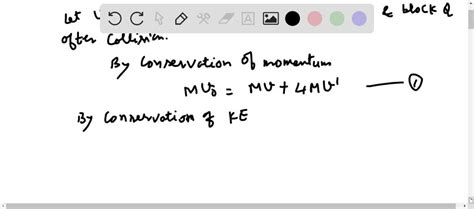 ⏩solved When Mass M Is Colliding With Velocity V0 Ke Acquired By