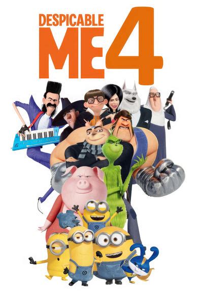 Despicable Me 4 2024 Poster My Hot Posters