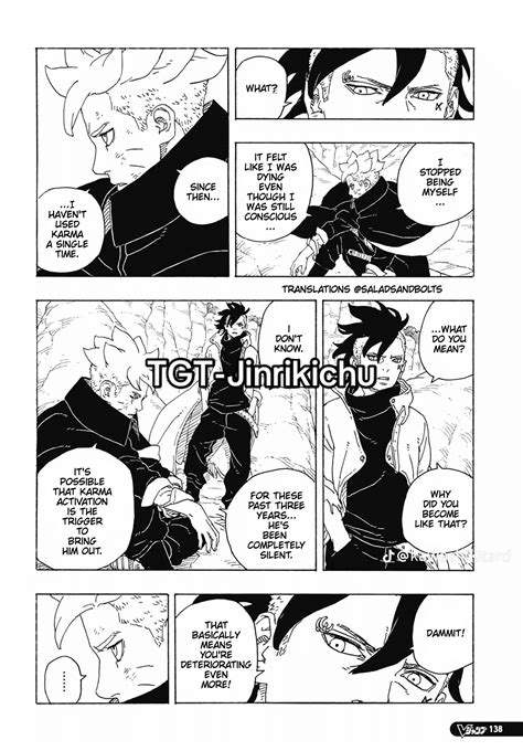 Manga Boruto: Two Blue Vortex Chapter 15 Berfokus pada Shinki dari