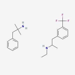 Fenfluramine-phentermine | C22H31F3N2 | CID 9821243 - PubChem