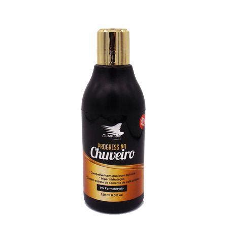 Escova Progressiva No Chuveiro Alise Hair 250ml Progressiva Para