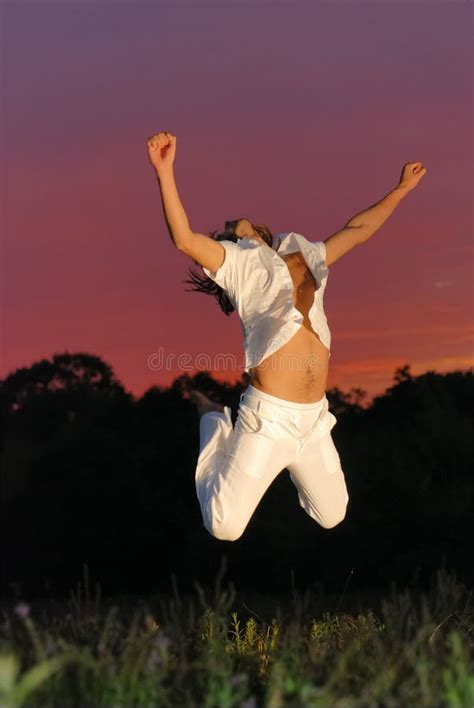 Man jumping for joy stock photo. Image of jumping, achievement - 3070654