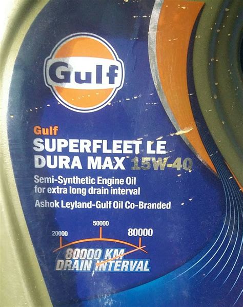 Gulf Oils Super Fleet 15w40 At ₹ 2650bucket Of 10 Litre In Coimbatore