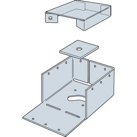 Simpson Strong Tie AB66 Adjustable 6x6 Post Base, 51% OFF