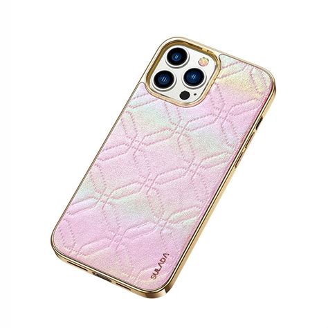 For IPhone 14 Pro Max SULADA Cooljas Series TPU Sheepskin Texture Phone