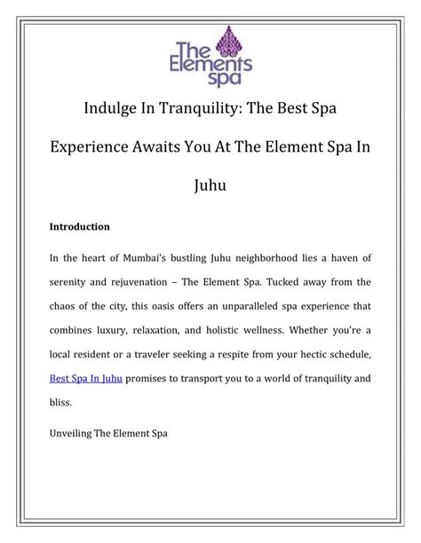 Ppt Best Spa In Juhu Call 7028064889 Powerpoint Presentation Free Download Id12388960