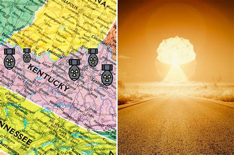 Fema Map Shows Parts Of Kentucky That Could Be Nuclear Targets