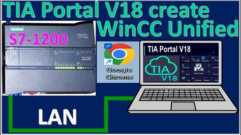 Tia Portal V Wincc Unified Connect With Plc S Full Tutorial