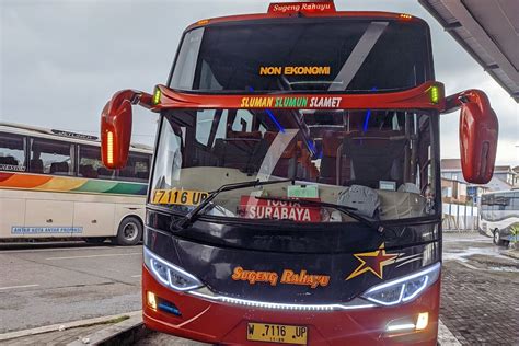 Persaingan Po Bus Akap Jawa Timur Sugeng Rahayu Lawan Mira Dan Eka