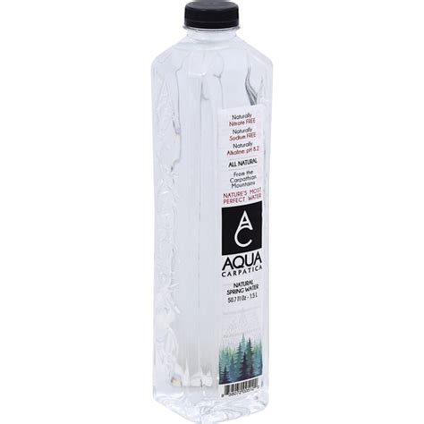 Aqua Carpatica Spring Water Natural Shop Foodtown