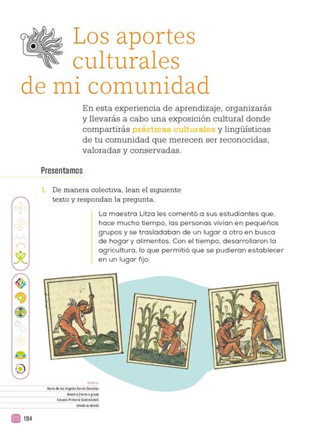 Proyectos Comunitarios Tercer Grado P Gina De Libros De