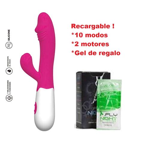 Vibrador Rabbit Recargable Y Sachet Neutro Davik Sex Shop